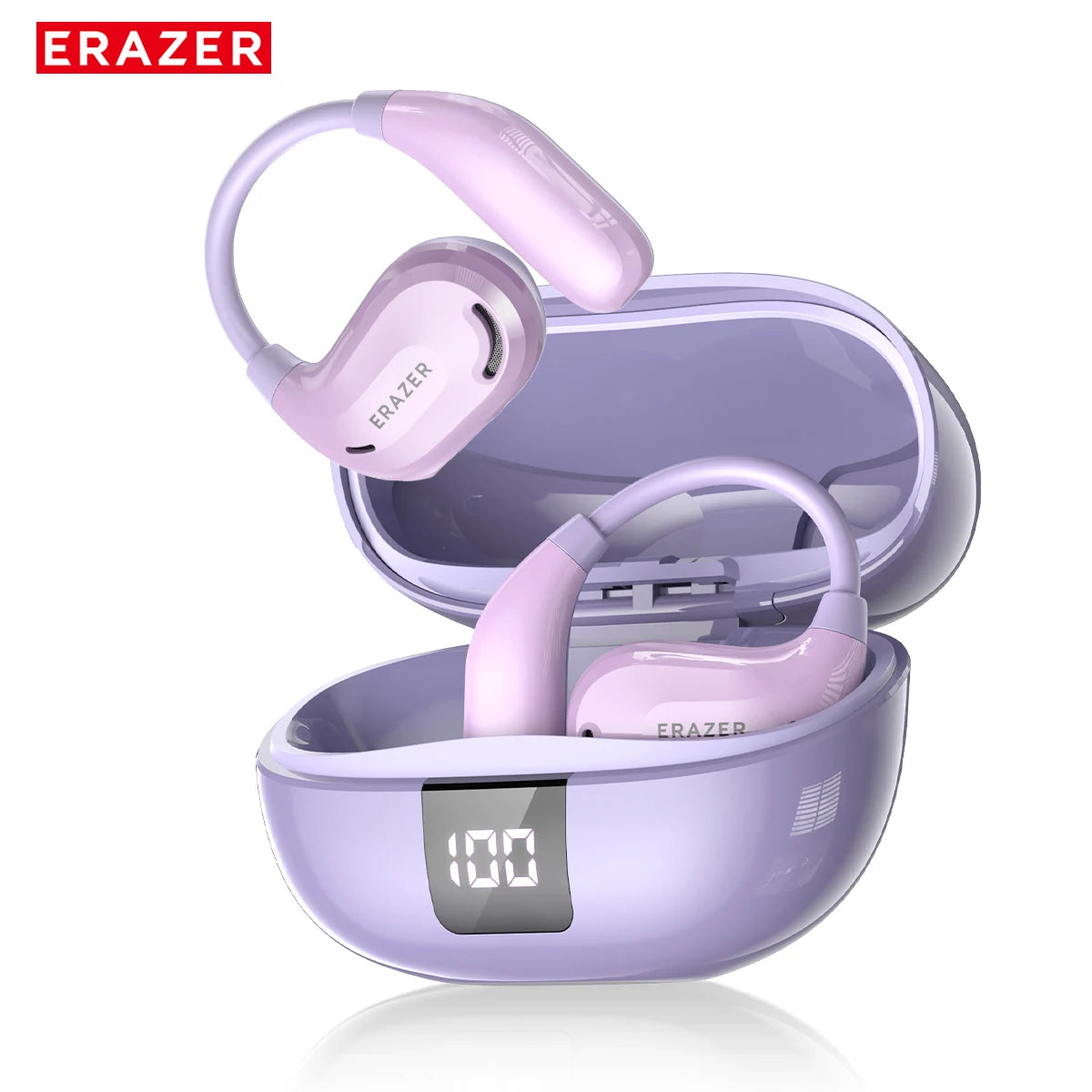 XT66PRO Bluetooth Earphones ASMR Headsets DIY APP AI Translator Earbuds Wireless Headphones 13 Hours Long Life Display