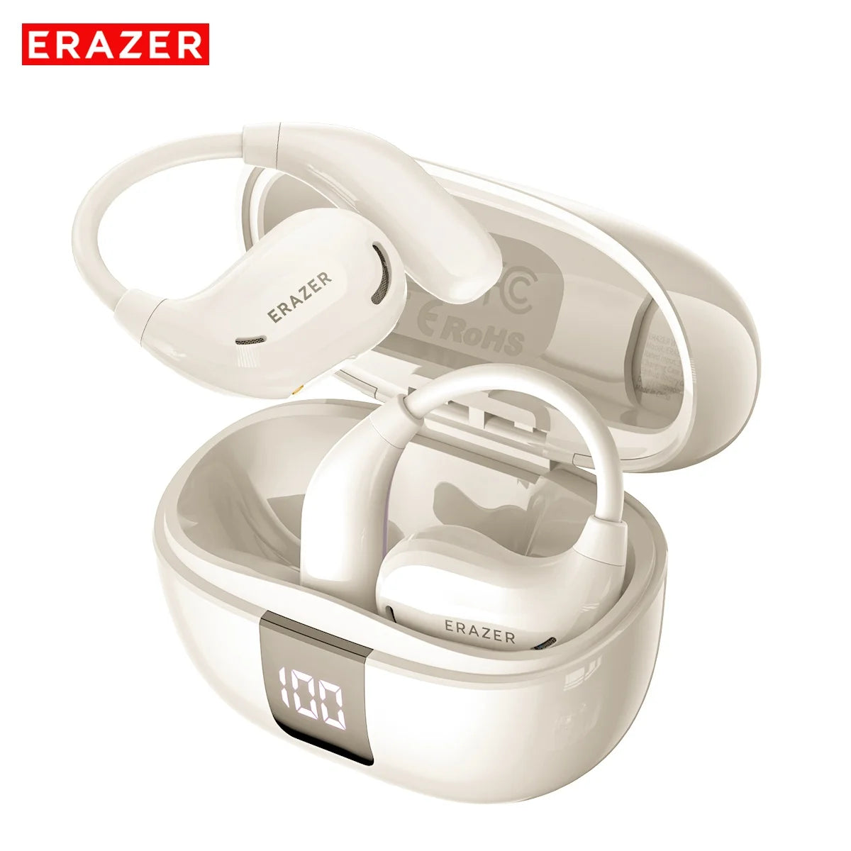 XT66PRO Bluetooth Earphones ASMR Headsets DIY APP AI Translator Earbuds Wireless Headphones 13 Hours Long Life Display